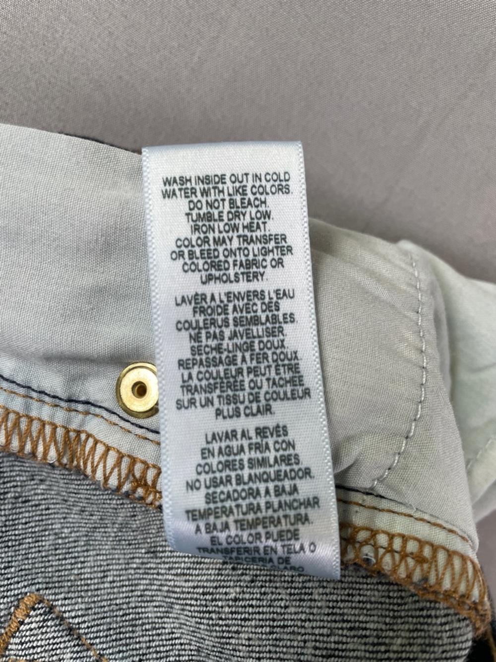 Frame Le Garçon Crop Dark Denim Slightly Distressed Jeans Size 26 - Picture 9 of 12